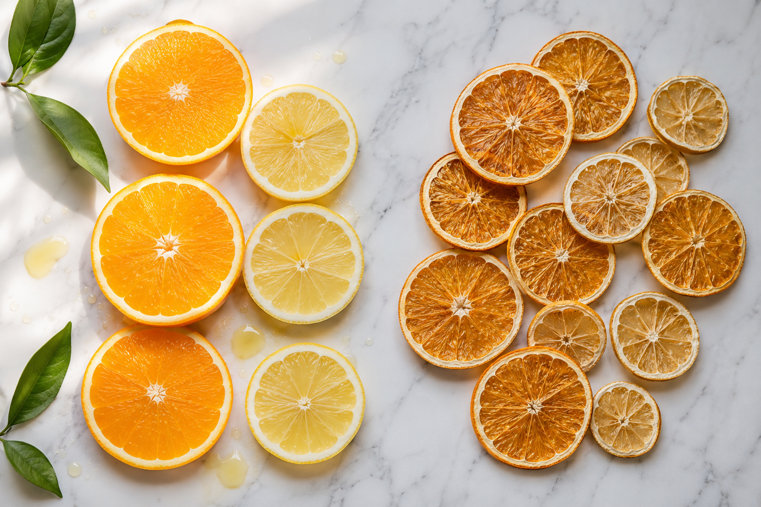 Dried Citrus vs. Fresh Citrus: Which One Is Right for Your Drink?