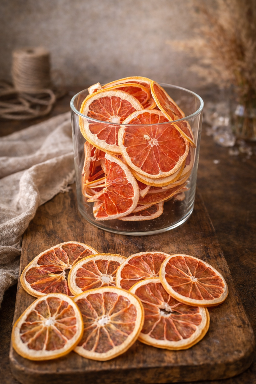 Dried Grapefruit Slices