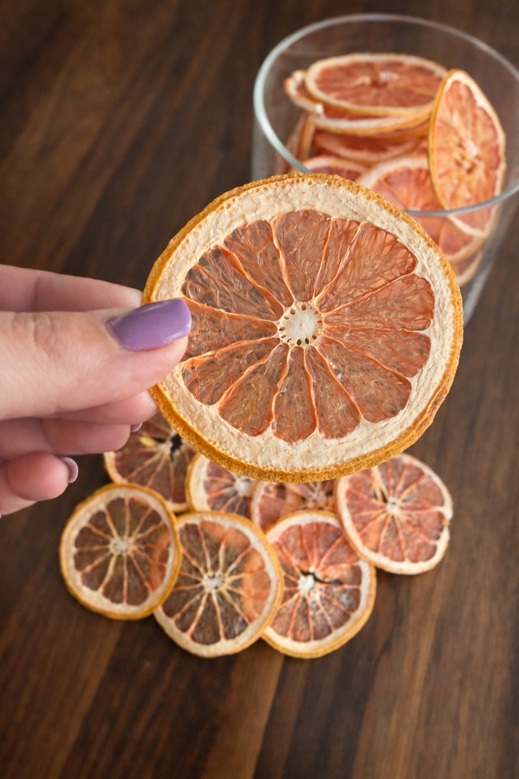 Dried Grapefruit Slices
