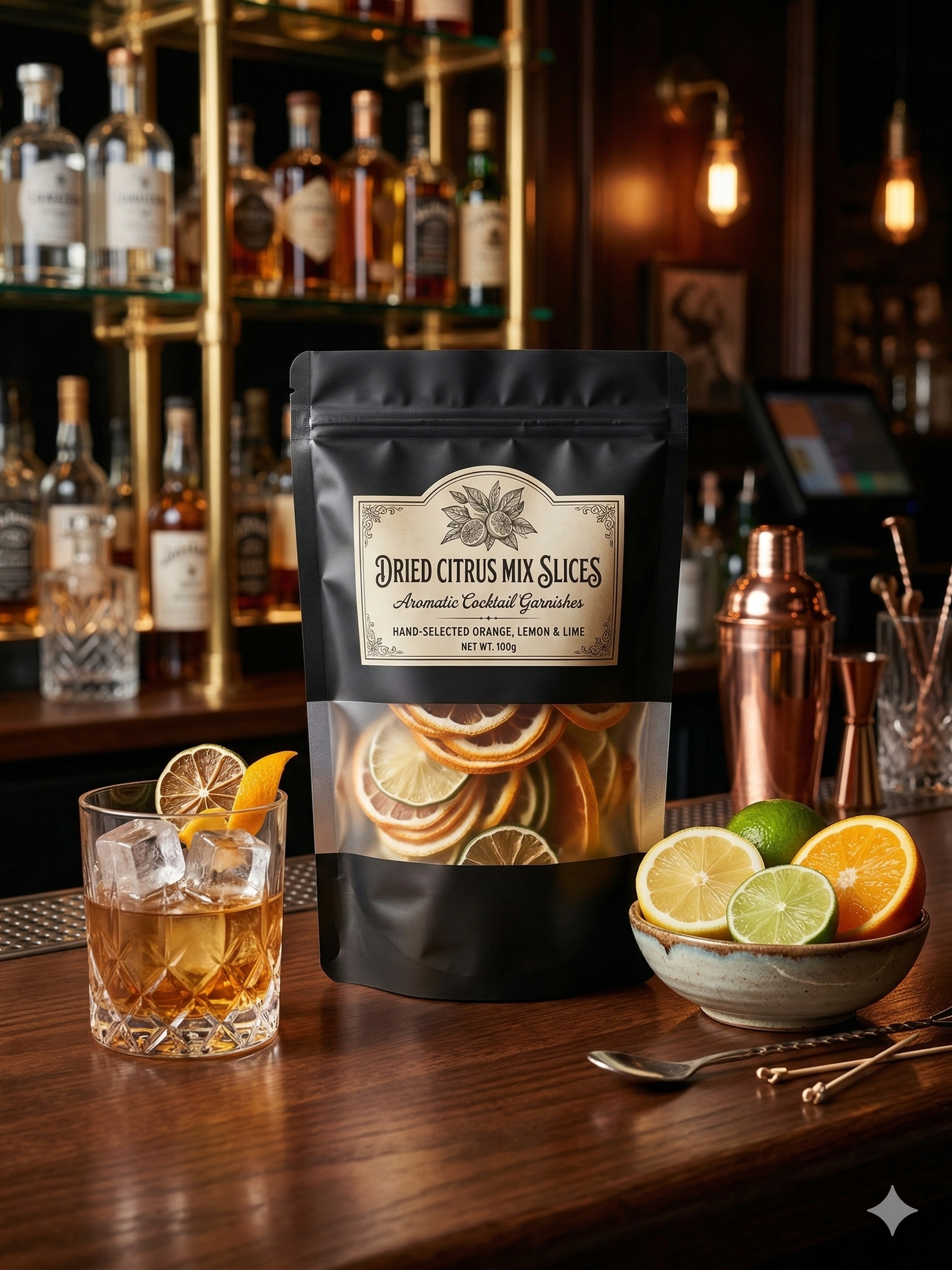 Dried Citrus Mix — Orange, Lemon & Lime