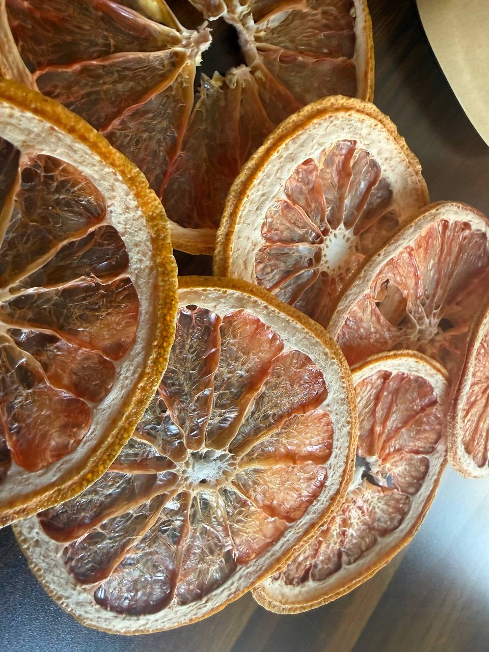 Dried Grapefruit Slices