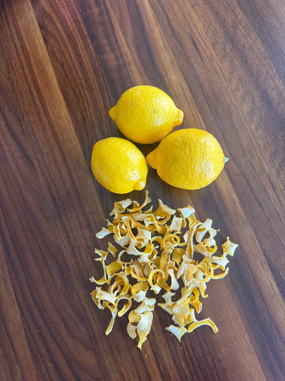 Dried Citrus Peel Curls — Orange & Lime