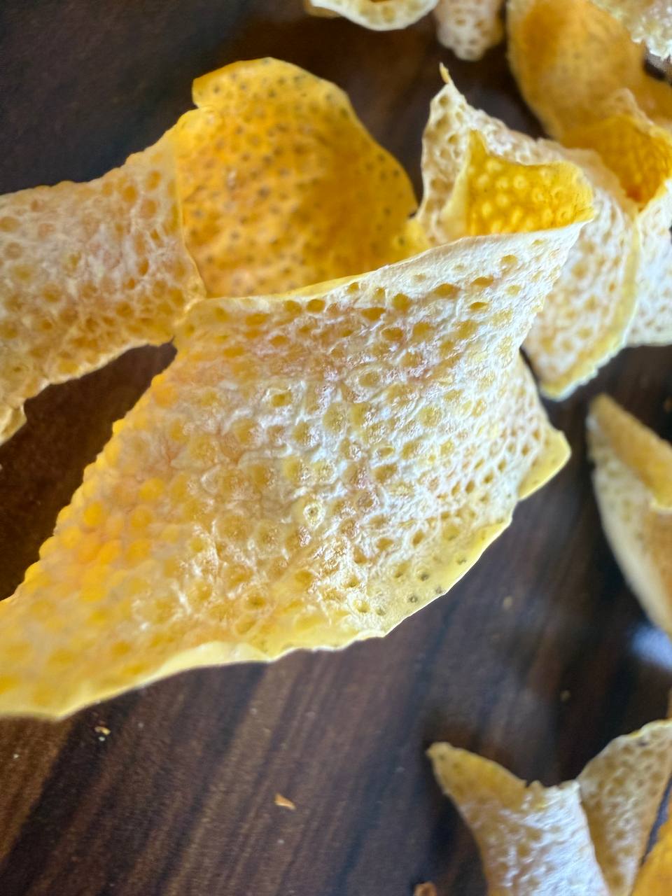 Dried Citrus Peel Curls — Orange & Lime