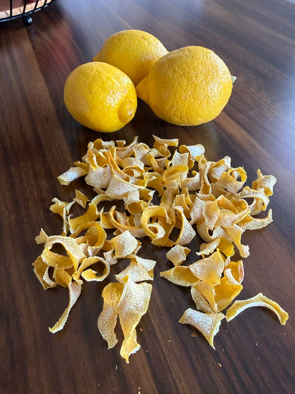 Dried Citrus Peel Curls — Orange & Lime