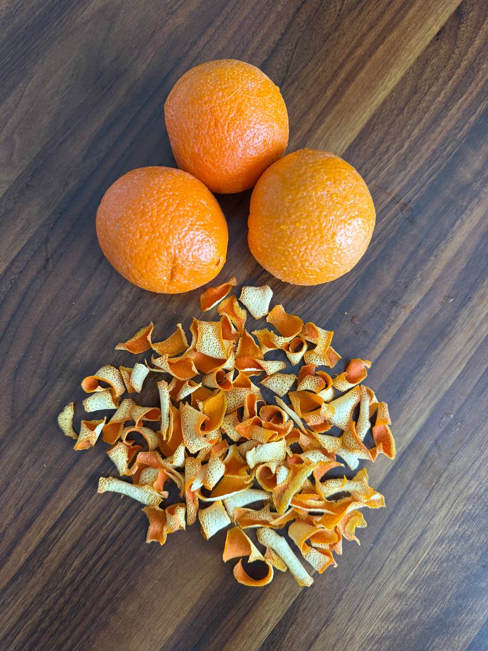 Dried Citrus Peel Curls — Orange & Lime